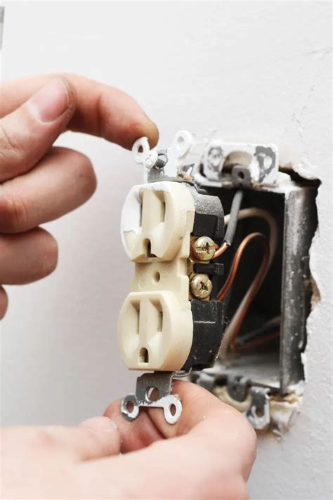 replacing a wall outlet